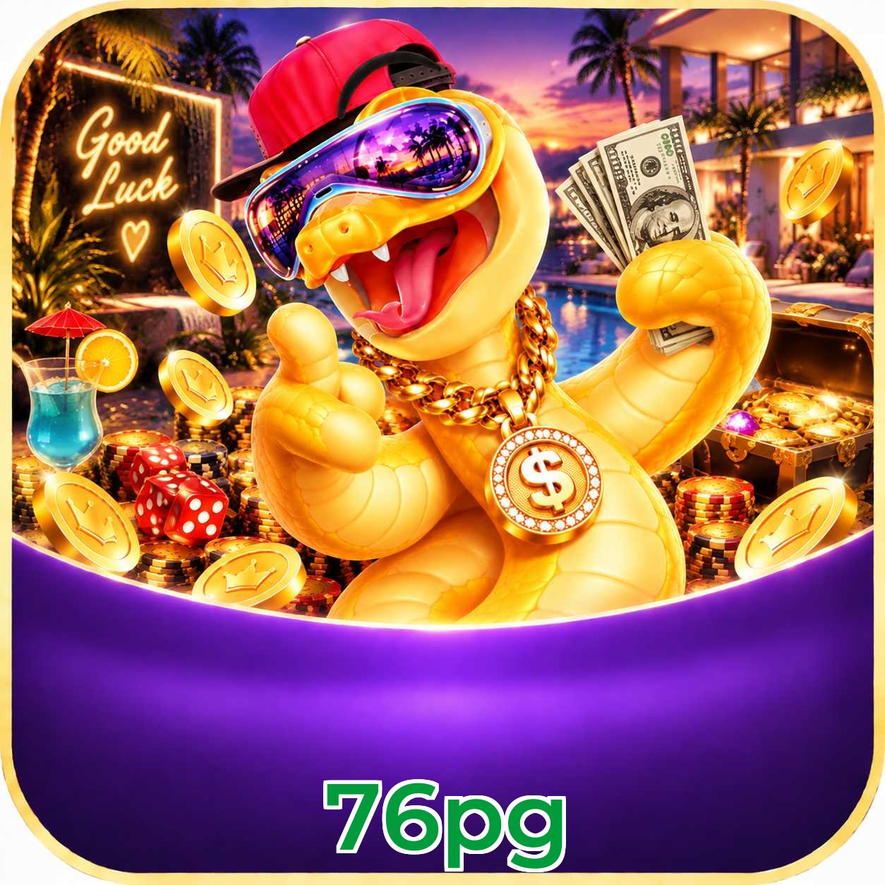 Catálogo de slots da 76pg com RTP médio de 96,52%